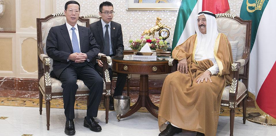 中国对科威特和沙特
